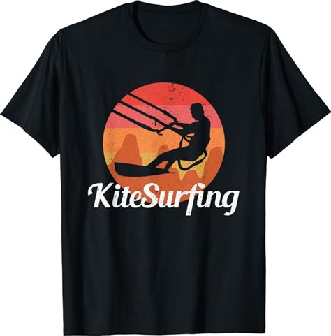 Kiteboarding Kitesurfing Kitesurf Kiteboarder T Shirt Amazonfr