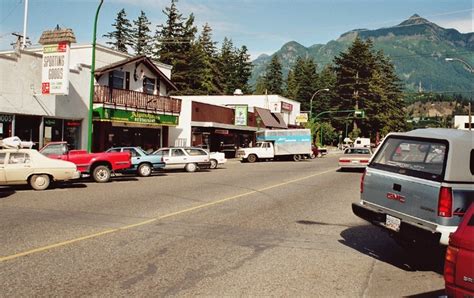 Old Photo Of Wallace Street In Hope Bc C 1993 Hopebcca Old