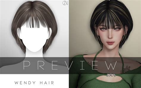 Jino Hair N32 Wendy The Sims 4 Hairstyles The Sims 4