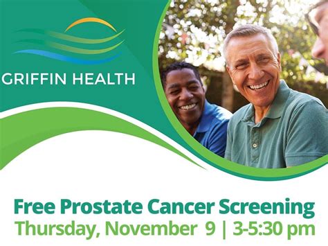 Griffin Health Offers Free Prostate Cancer Screenings Nov Shelton Ct Patch