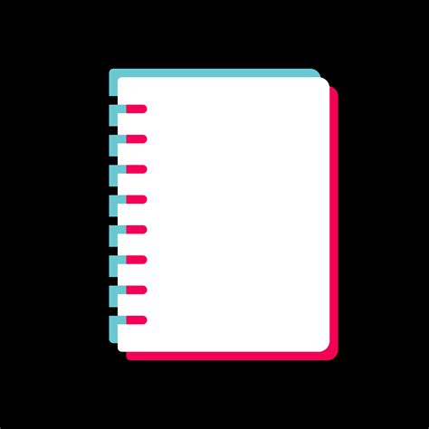Spiral Notebook Icon Design 498552 Vector Art At Vecteezy