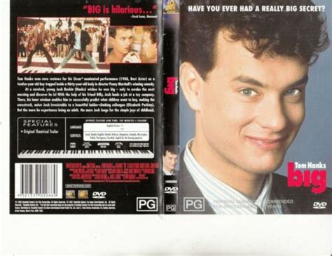 Big 1988 Tom Hanks Movie Dvd Ebay