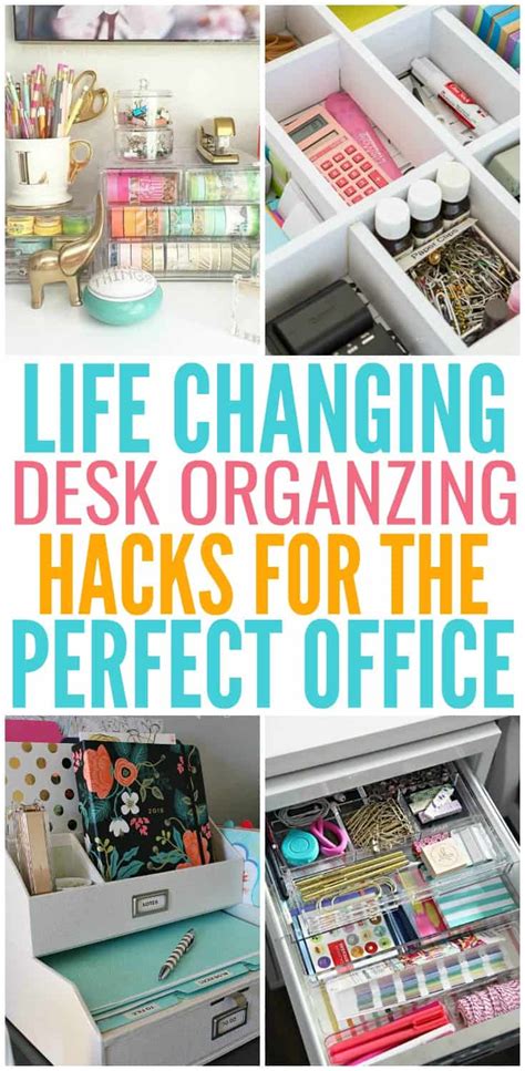 14 Desk Organization Hacks to Improve Your Productivity ...