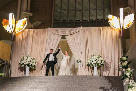 Winter Wedding At Ronald Reagan Building Dc Event Accomplished