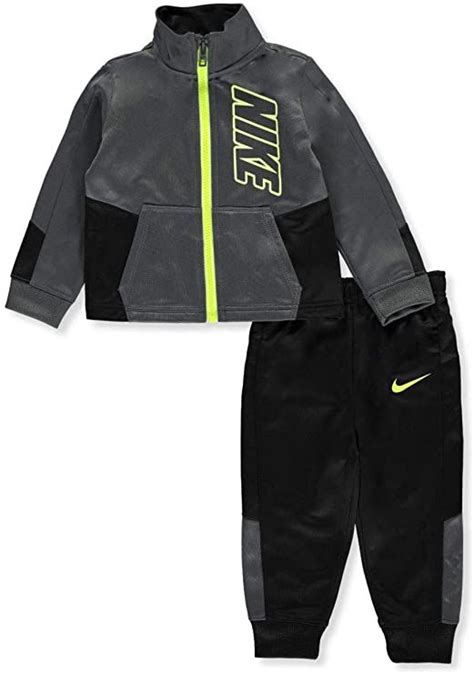 Nike Baby Boys 2 Piece Tracksuit Pants Set Black Tracksuit Pants
