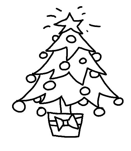 Christmas tree drawing and transparent png images free download. Free Christmas Tree Line Drawing, Download Free Clip Art ...