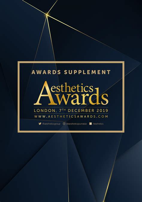 Aesthetics Awards 2019 By Aesthetics And Ccr Issuu