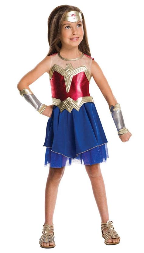 Dawn Of Justice Wonder Woman Girls Costume Kids Superhero Costume