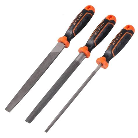 Steel File Sets 3 Pc Cutters And Saws Tools Kseibi