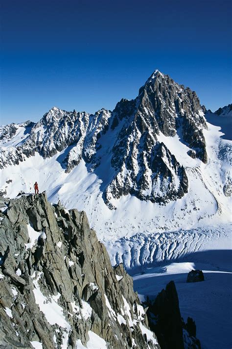Mont Blanc Mountain Europe Climbing Mont Blanc