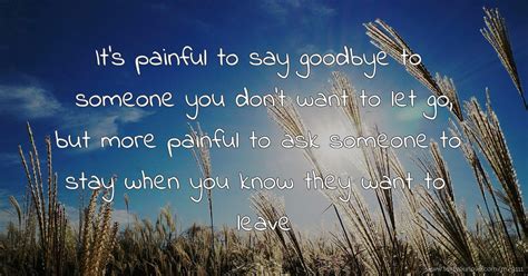 Physical office locations, he said, are key to compass. It's painful to say goodbye to someone you don't want ...