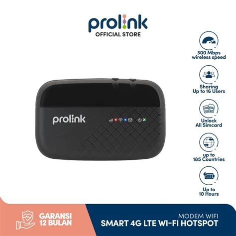 Jual Prolink Prt L Portable G Lte Modem Wifi Mifi Hotspot Shopee