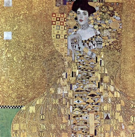 Portrait Of Adele Bloch Bauer I By Gustav Klimt Klimt Art Klimt