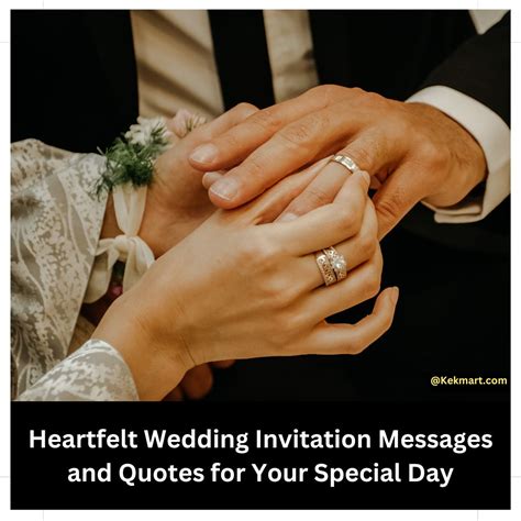 100 Heartfelt Wedding Invitation Messages And Quotes For Your Special