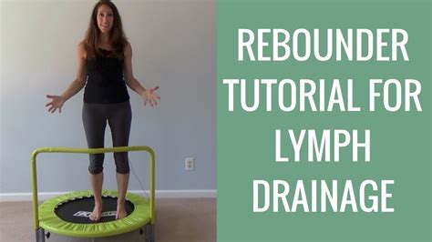 Diy Rebounder Workout Tutorial For Lymphatic Drainage And Cellulite