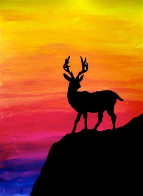 Silhouette Paintings For Beginners