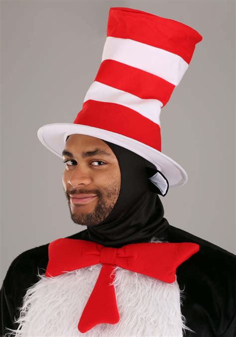 Deluxe Adult Cat In The Hat Costume
