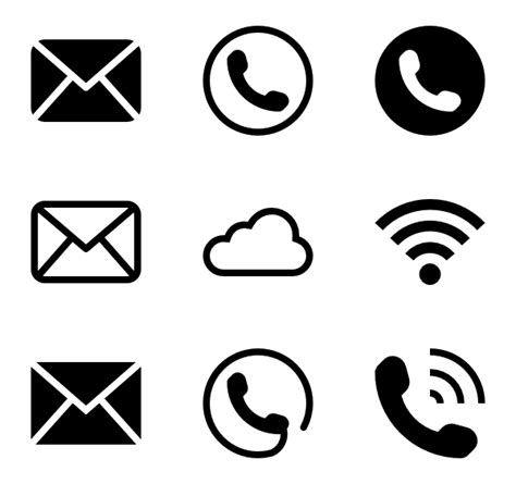 Phone Email Icon 280912 Free Icons Library