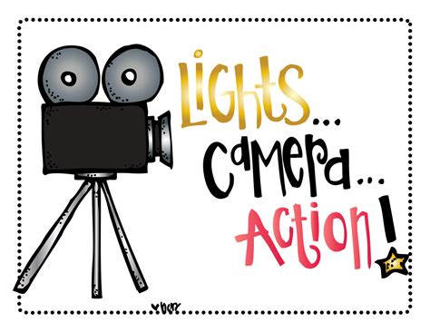 Video Clipart Lights Camera Action Video Lights Camera Action