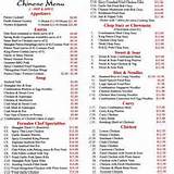 Pictures of Fernalee Chinese Restaurant Menu