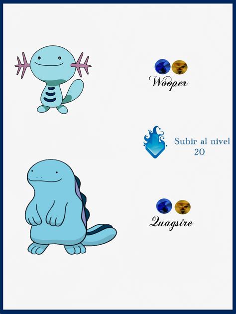 091 Wooper Evoluciones By Maxconnery On Deviantart