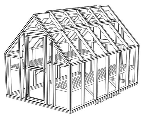 8 X 12 Greenhouse Plans Printed Version Greenhouse Greenhouse