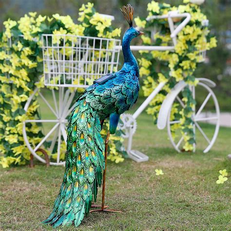 Sale all products on sale (6,565) 20% off or more (2,838) 30% off or more (2,190) 40% off or more (1,294) 50% off or more (255) Outdoor Metal Art Peacock Solar Lights | Fresh Garden Decor