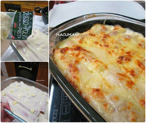 Última actualización el 30/03/2015 a las 20:40. CANELONES DE ESPINACAS Y JAMON YORK | Canelones de ...