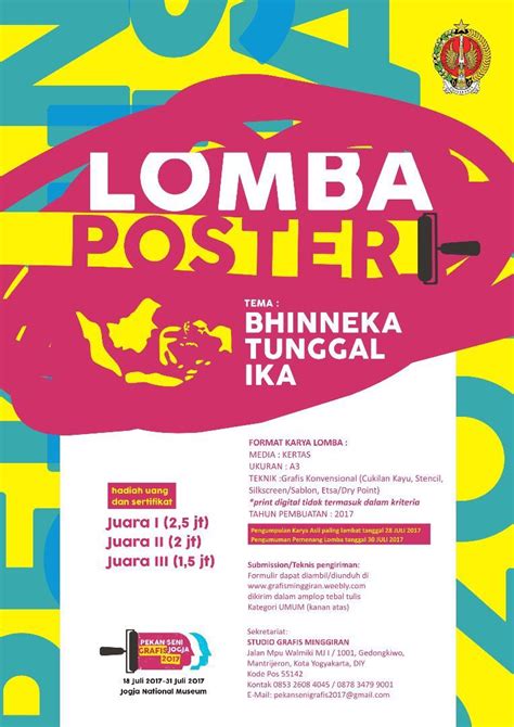 Poster Tentang Bhineka Tunggal Ika Sinau