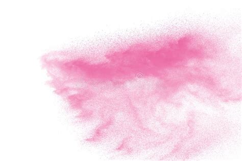Pink Powder Explosion Pink Dust Splash Stock Photo Image Of Glow