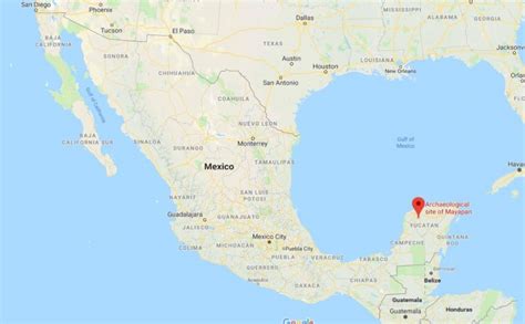 Where Is Mayapan On Map Of Mexico