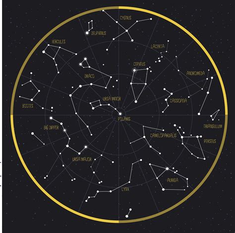 Perseus Constellation Map