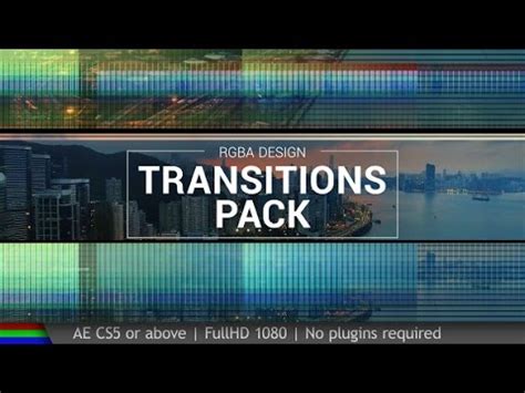 After Effect Template Free | Transitions Pack - YouTube