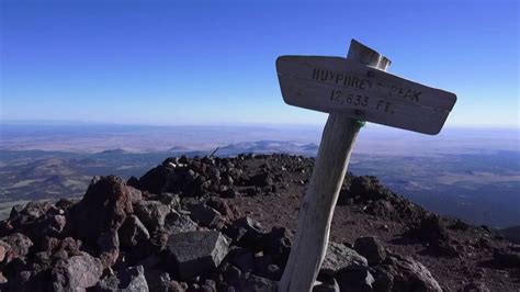 Climbing Humphreys Peak Highest Point Of Arizona Youtube
