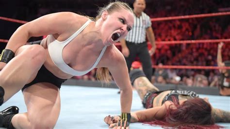 Ronda Rousey Vs Ruby Riott Raw Oct 1 2018