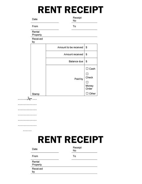 Print Rent Receipt Template Tent Landlord Superb Receipt Forms