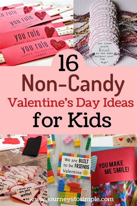 Homemade personal gifts are often the ones that communicate our love the best. Non-Candy Valentine's Gift Ideas for Kids | Diy valentines ...