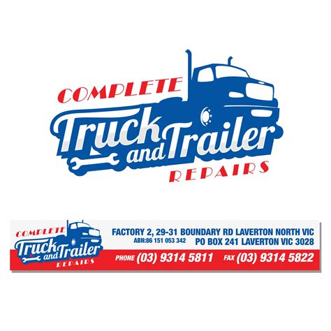 Complete Truck And Trailer Repairs 75 Logo Designs For Complete Truck