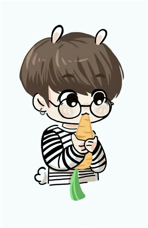 Pin By Isah 08 On K Pop Cute Drawings Jungkook Fanart Chibi