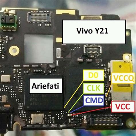 Vivo Y21 Pd2139f V2111 Test Point Isp Pinout 53 Off