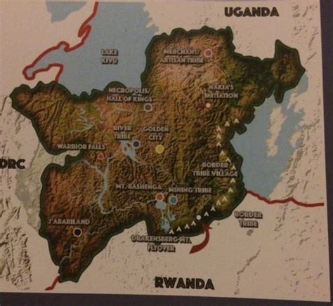The marvel atlas places it in west africa, but having watched black panther it seemed to be much further southeast. Did Location of Wakanda Change In Black Panther?