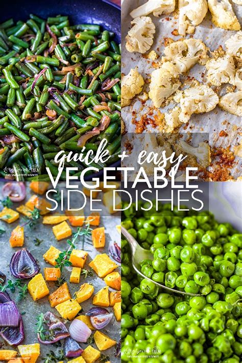 Quick Easy Vegetable Side Dishes • Longbourn Farm