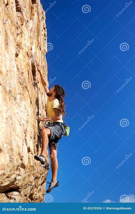 He Loves The Outdoors Stock Photo Image Of Courage Extreme 45370556