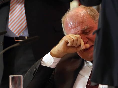 Uli Hoeness Jailed Bayern Munich President Quits Post At Champions League Holders The