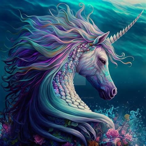 Unicorn Mermaid By Paragon Black On Deviantart