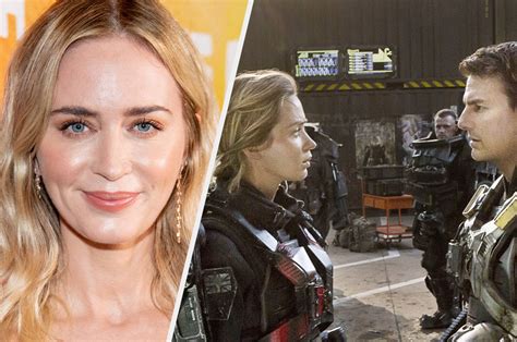 Emily Blunt Clarifies Tom Cruise S Quote From Edge Of Tomorrow Local