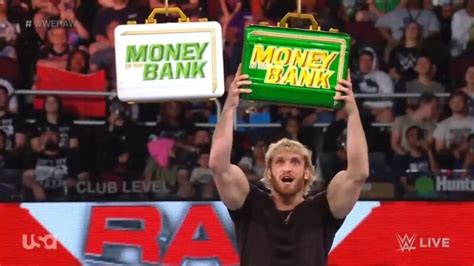 Logan Paul Added To Mens Money In The Bank Ladder Match