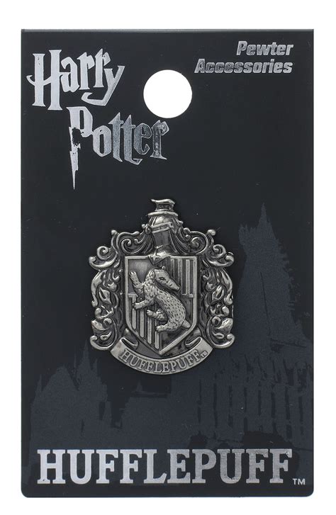 Buy Harry Potterharry Potter Hufflepuff School Crest Pewter Lapel Pin