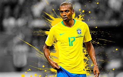 1920x1080px 1080p free download fernandinho brazil national football team art splashes of