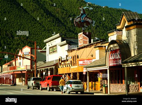 Jackson Hole Wyoming Stock Photo Alamy